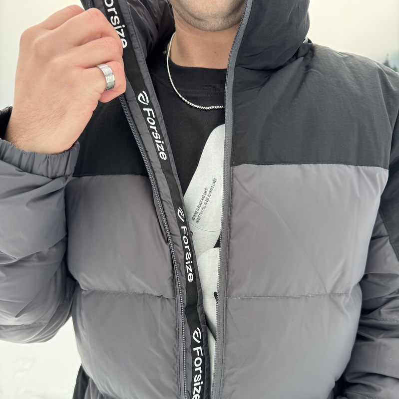 Pánská zimní péřová bunda Down IceChill