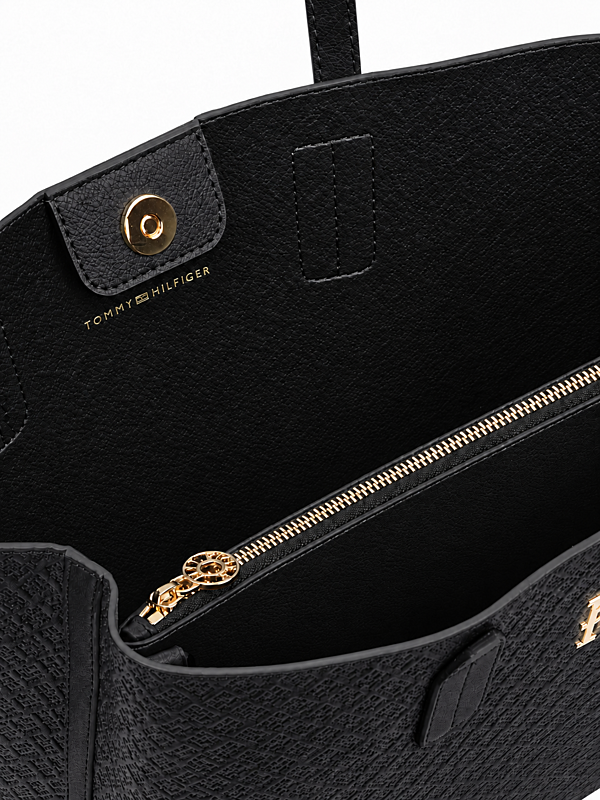 Kabelka TOMMY HILFIGER ICON SATCHEL MONO