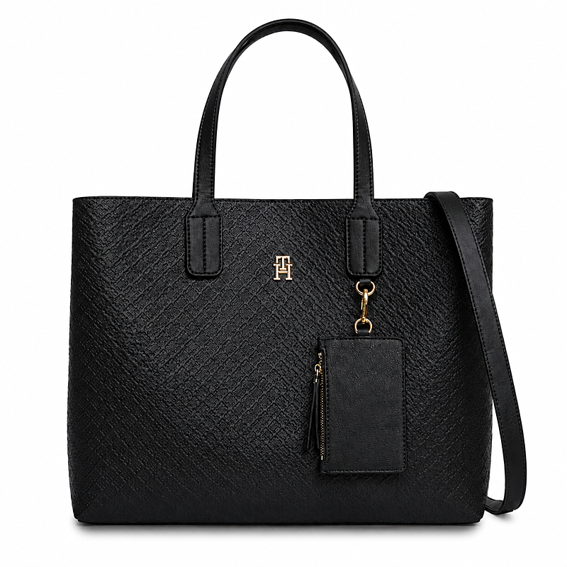 Kabelka TOMMY HILFIGER ICON SATCHEL MONO