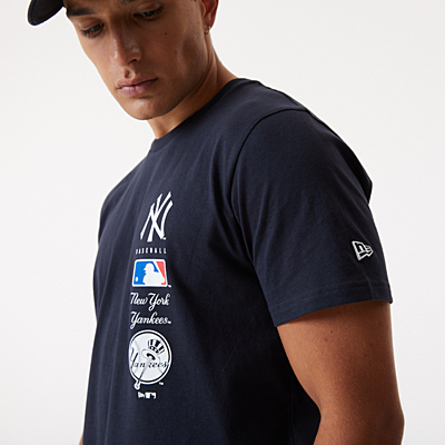 NEW ERA MLB Stack logo tee NEYYAN Pánské tričko