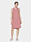HOL21-SUDD610 DARK PINK Dámské šaty