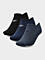 H4L22-SOM300 NAVY MELANGE+NAVY+DEEP BLACK Ponožky