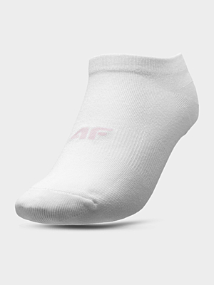 H4L22-SOD003 PINK+WHITE+MIDDLE GREY MELANGE Ponožky