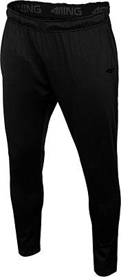 H4L22-SPMTR010 DEEP BLACK Pánské sportovní kalhoty