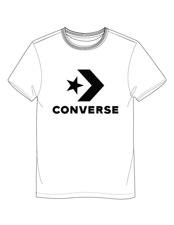 GO-TO STAR CHEVRON TEE Unisex tričko