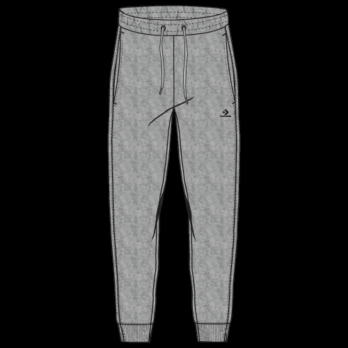GO-TO EMBROIDERED STAR CHEVRON BRUSHED BACK FLEECE SWEATPANT