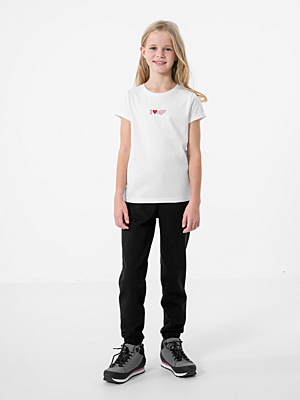 HJZ22-JTSD005 WHITE Detské tričko