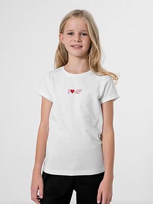HJZ22-JTSD005 WHITE Dětské tričko