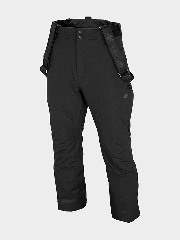 H4Z22-SPMN004 DEEP BLACK Pánske lyžiarske nohavice