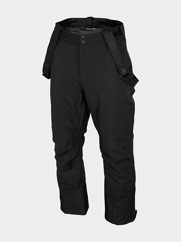 H4Z22-SPMN003 DEEP BLACK Pánské lyžařské kalhoty