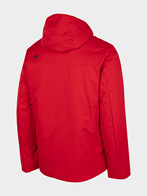 H4Z22-KUMN001 RED Pánská zimní bunda