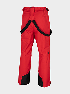 H4Z22-SPMN001 RED Pánské lyžařské kalhoty