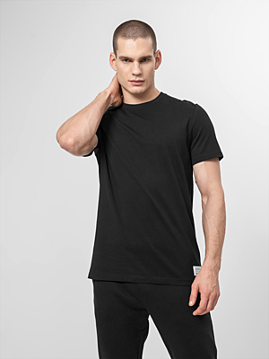 H4Z22-TSM011 DEEP BLACK Pánské tričko