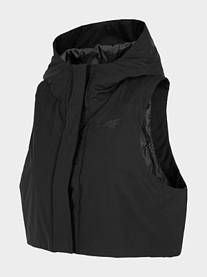 H4Z22-KUDP008 DEEP BLACK Dámský kabát