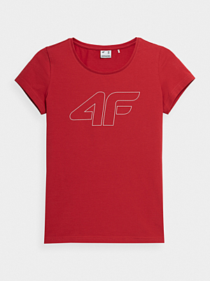 4FAW23TTSHF0907 RED Dámské tričko