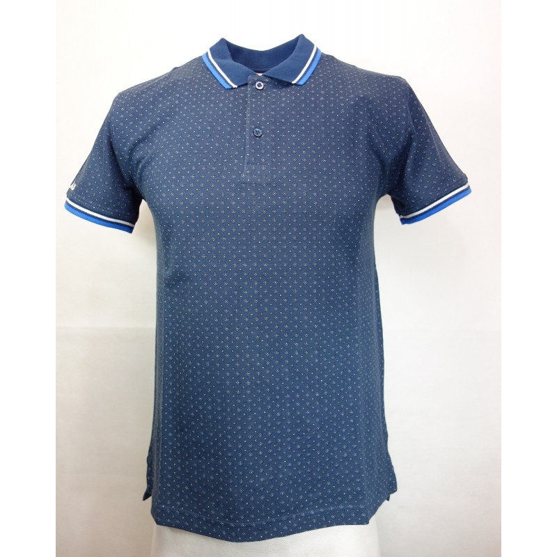 Pattern11 Blu Koszulka męska